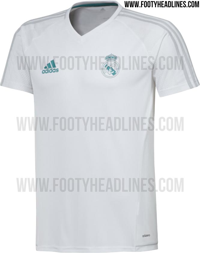 real madrid practice jersey