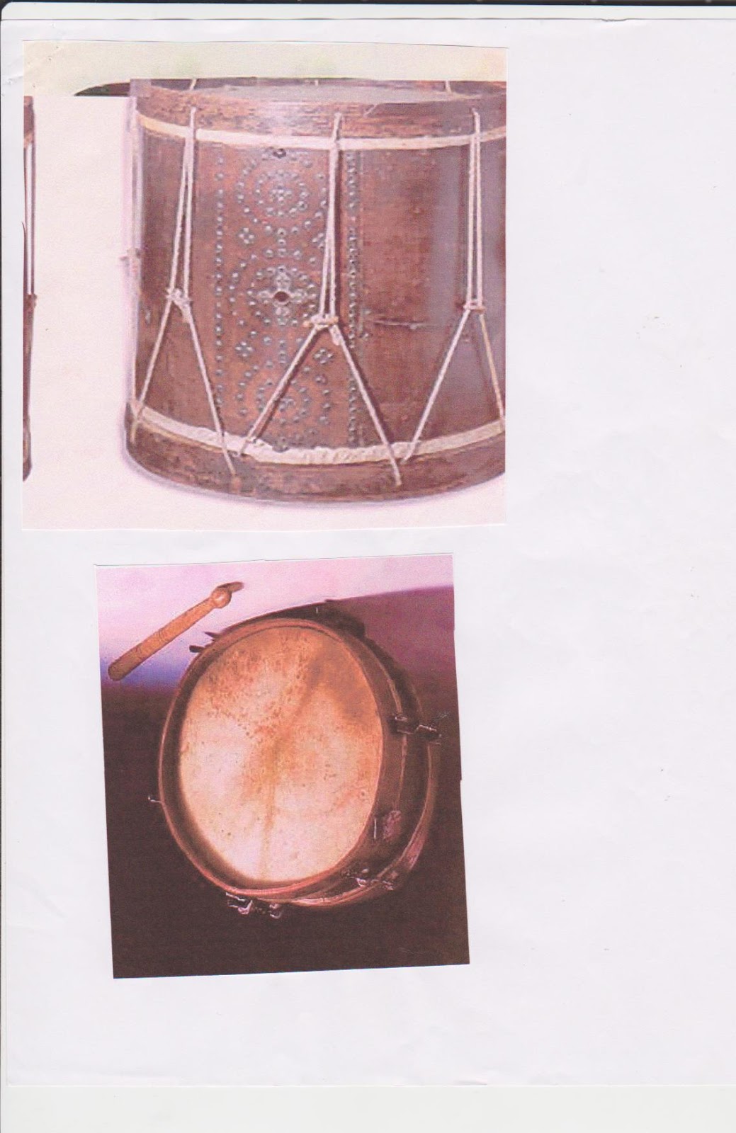 Rafael Rubio: El Folklore: Instrumentos Musicales de Honduras