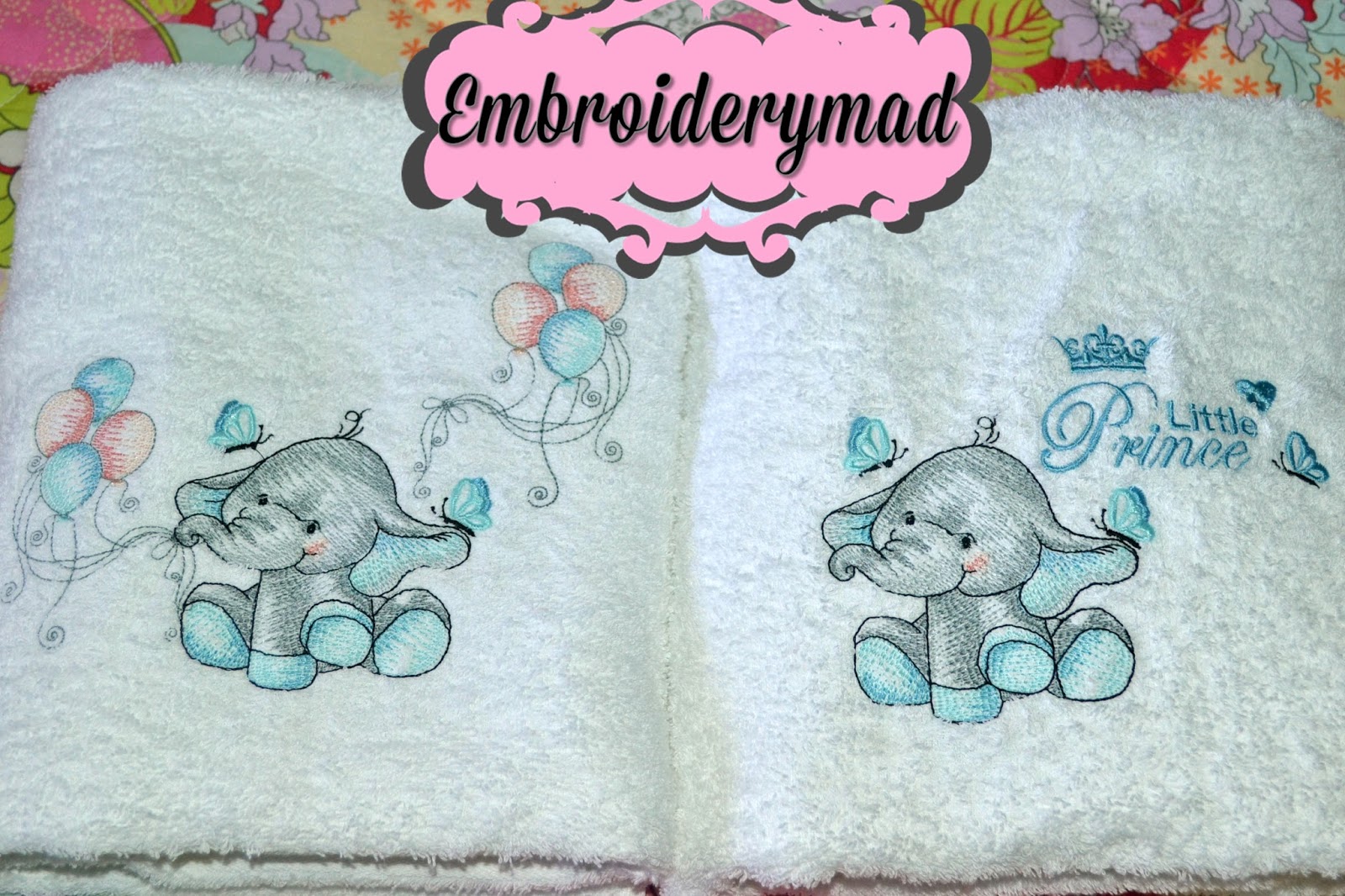 Ellie Elephant Embroidery Designs - Design Talk