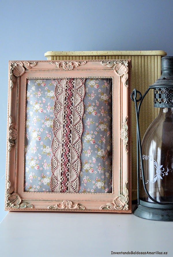 Tutorial paso a paso decorar marcos vintage