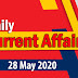Kerala PSC Daily Malayalam Current Affairs 28 May 2020