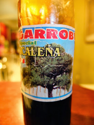 A Bottle of Algarrobina at the Salkantay Lodge – Drink This and You Will Get Muscles?