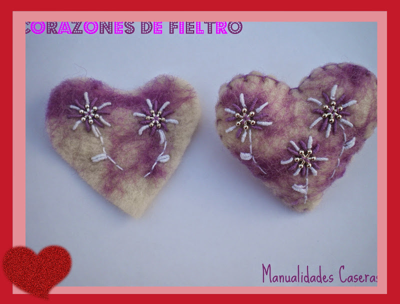 Corazones de Fieltro