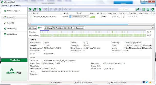Download Windows 8 Pro + License Key Full Version