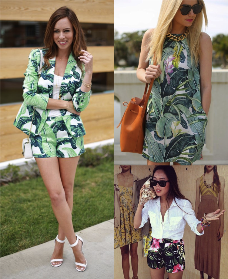 red lips, won't quit: Top Ten Summer Trends to Try {No 2. Tropical Prints}