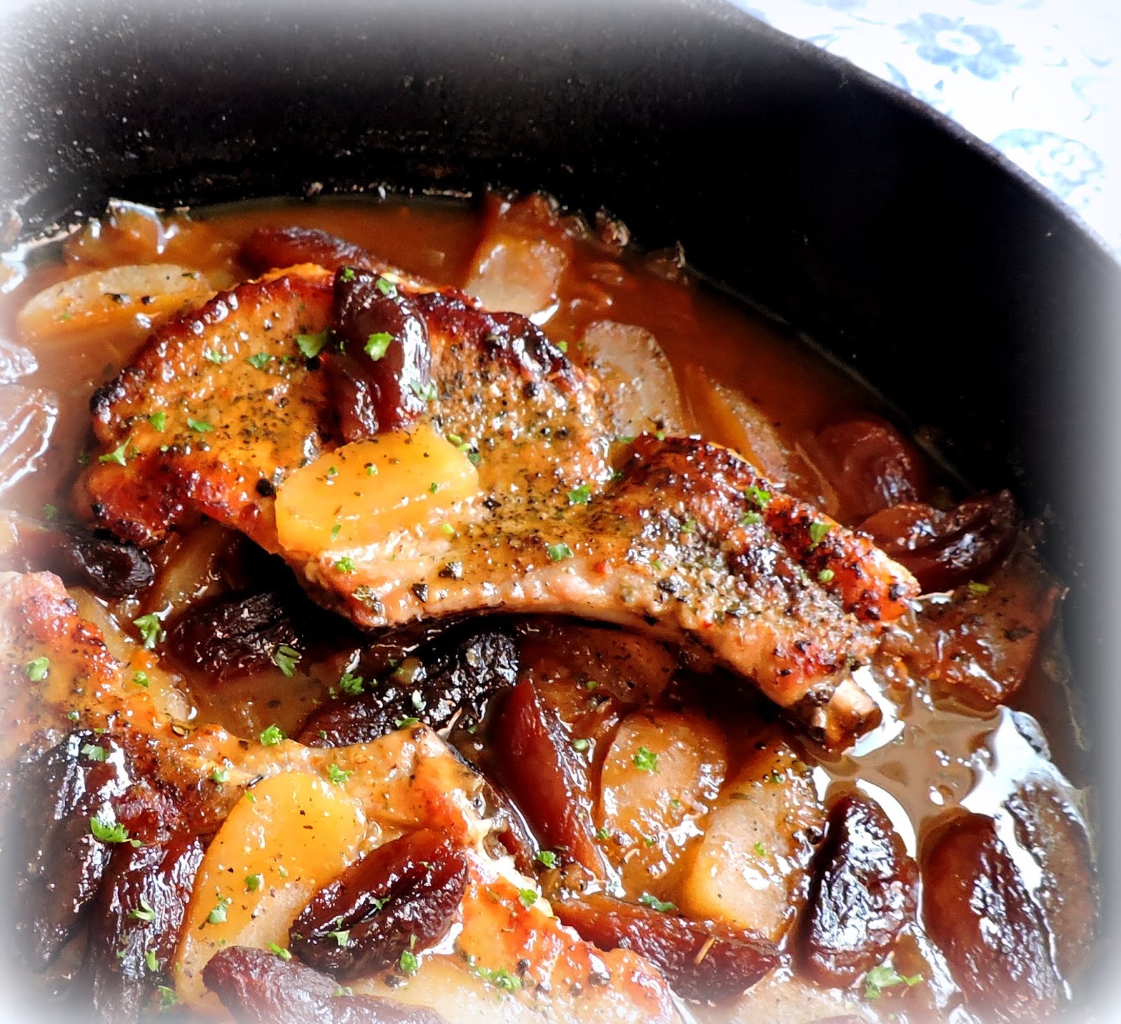 Sweet Apple & Apricot Pork Chops The English Kitchen