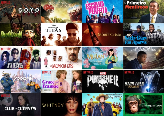 Futuros lançamentos da Netflix (novembro de 2020)
