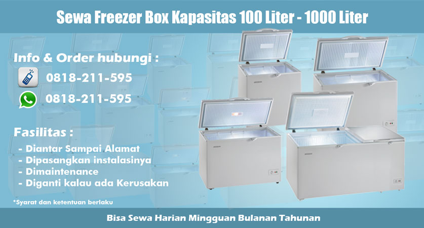 Penyewaan freezer box di  Mojosongo Boyolali