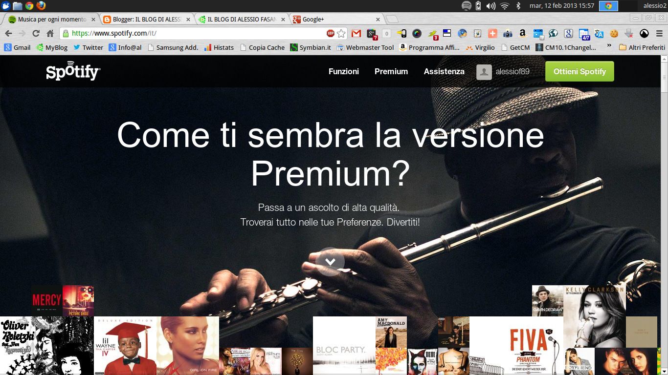 spotify premium linux