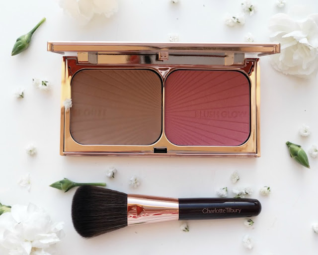 Charlotte Tilbury Filmstar Bronze and Blush Glow Palette Review Swatch Swatches
