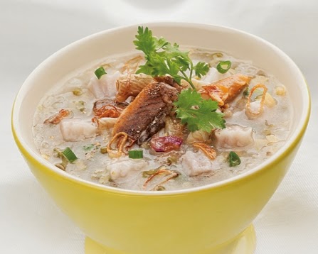 Vietnamese Taro Eel Porridge (Chao Luon Khoai Mon)