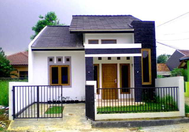 45 desain rumah minimalis sederhana di kampung desa 