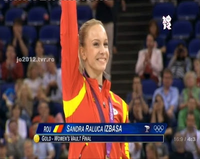 Sandra Izbasa - aur olimpic