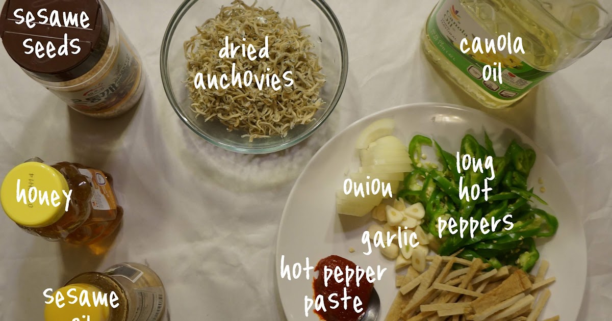 StirFried Anchovy and Fish Cake