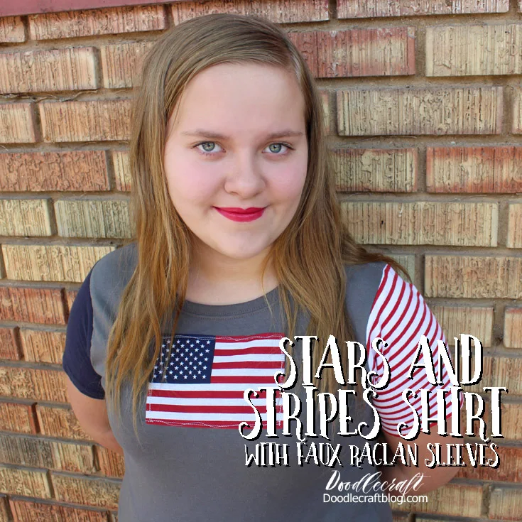 http://www.doodlecraftblog.com/2016/06/stars-and-stripes-shirt-with-faux.html