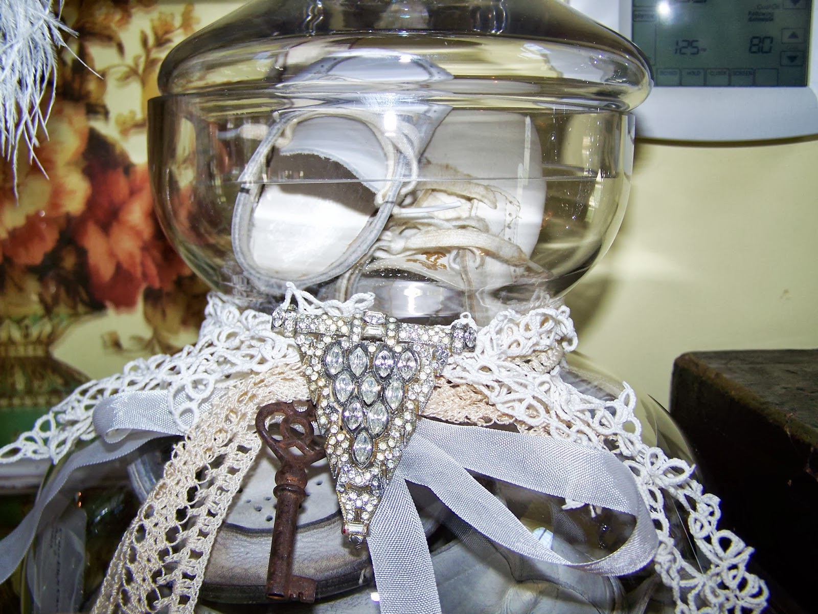 Ornate Splendor Baby Memory Jar