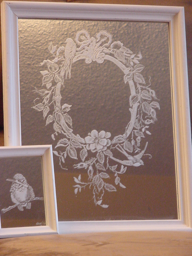 Chars Wild Art Blog Glass Etching by Charlotte Sherman