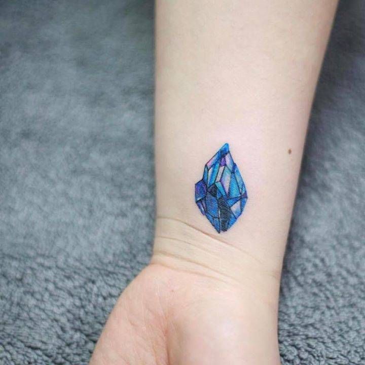 tatuaje de zafiro