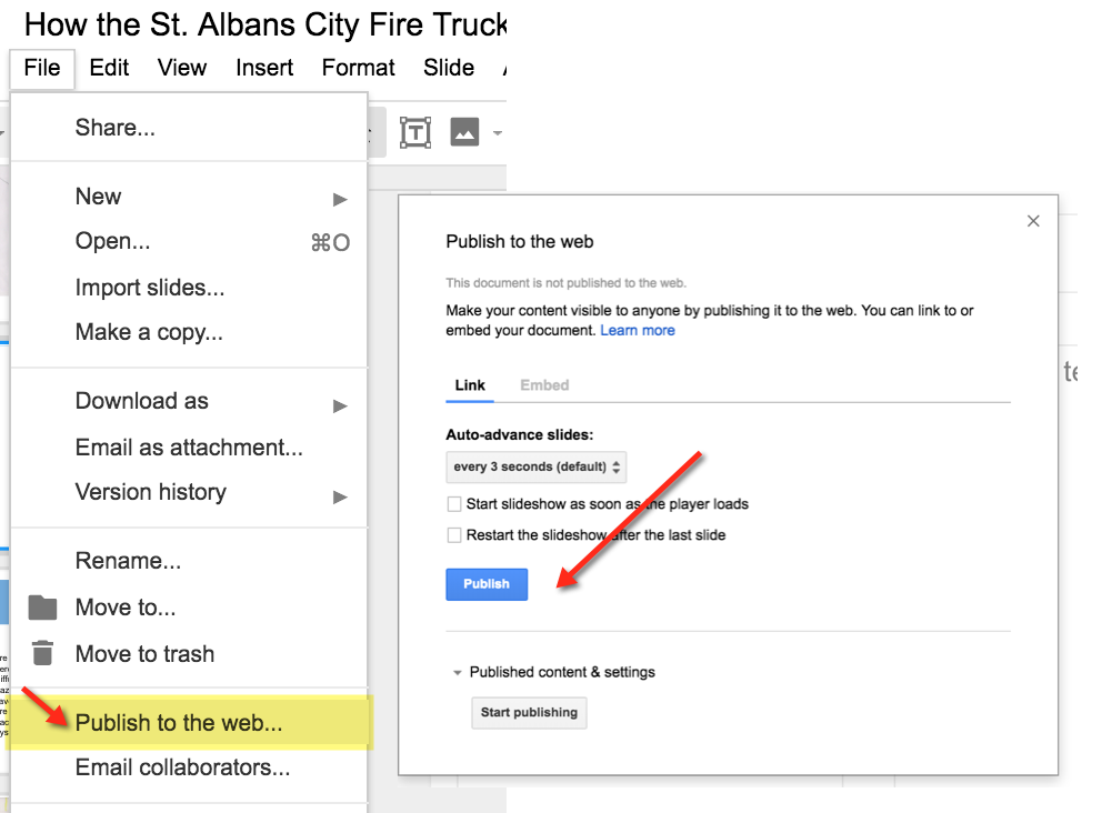 Create Make Learn Create an eBook with Google Slides