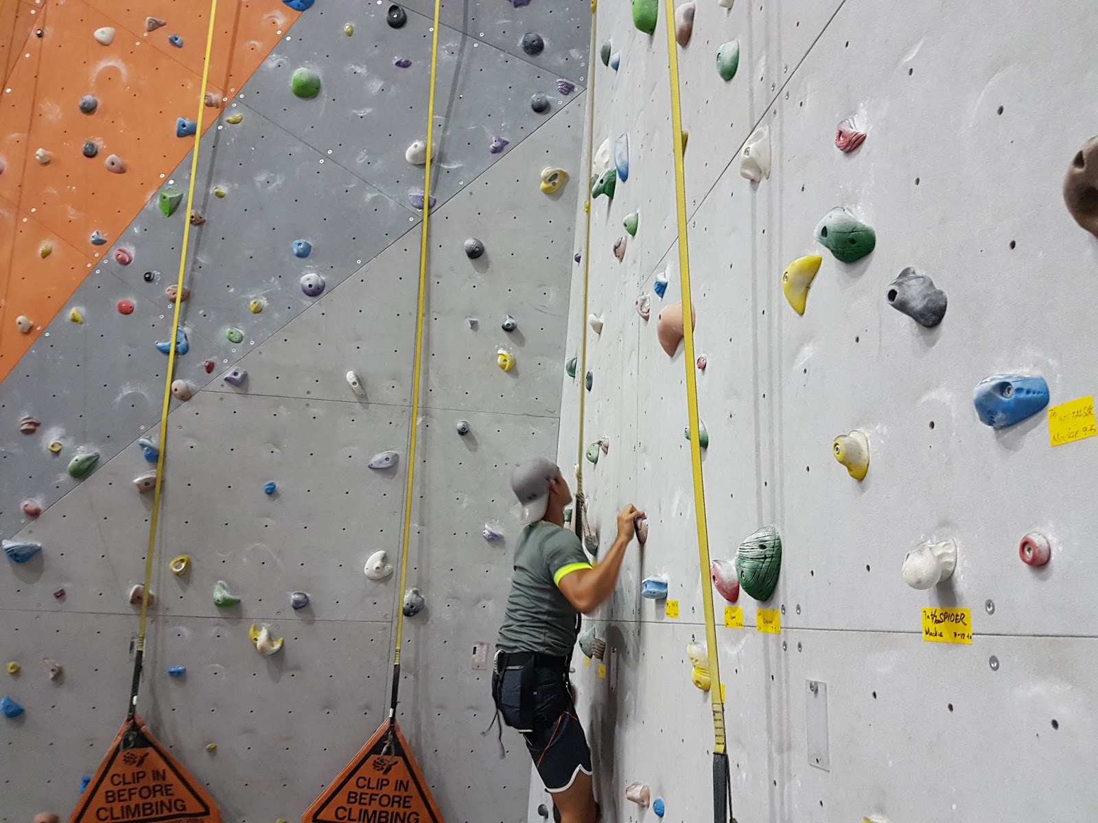 Indoor Climbing in Manila