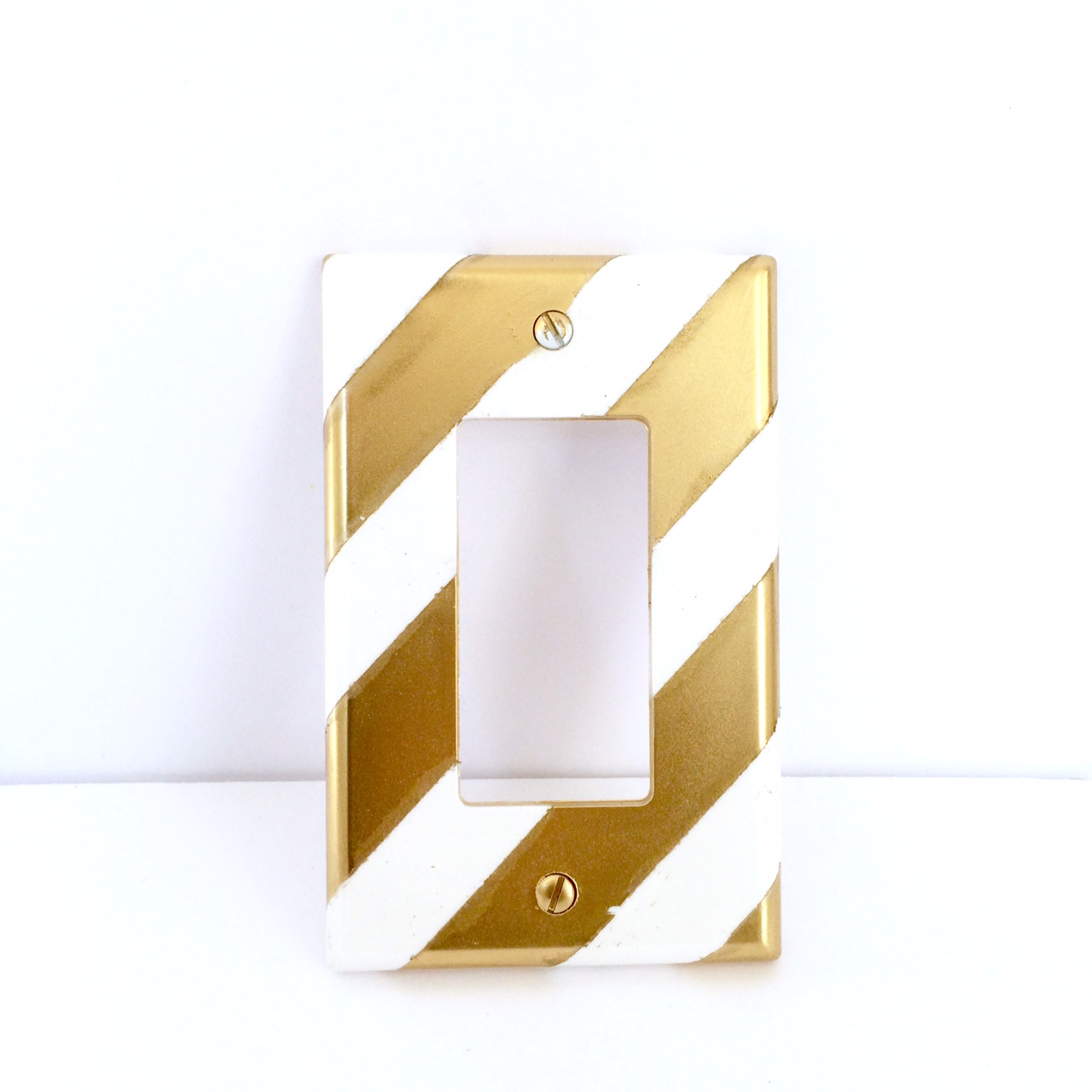 Gold Light Switch Plate Cover Project Harlow & Thistle