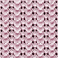 Eyelet Lace 46: Tiny Shell | Knitting Stitch Patterns.