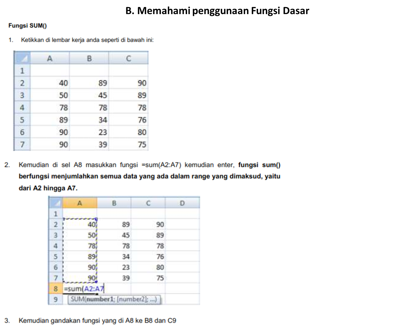 MATERI TIK KELAS XI SEMESTER 2 &quot;MODUL 6 EXCEL&quot;