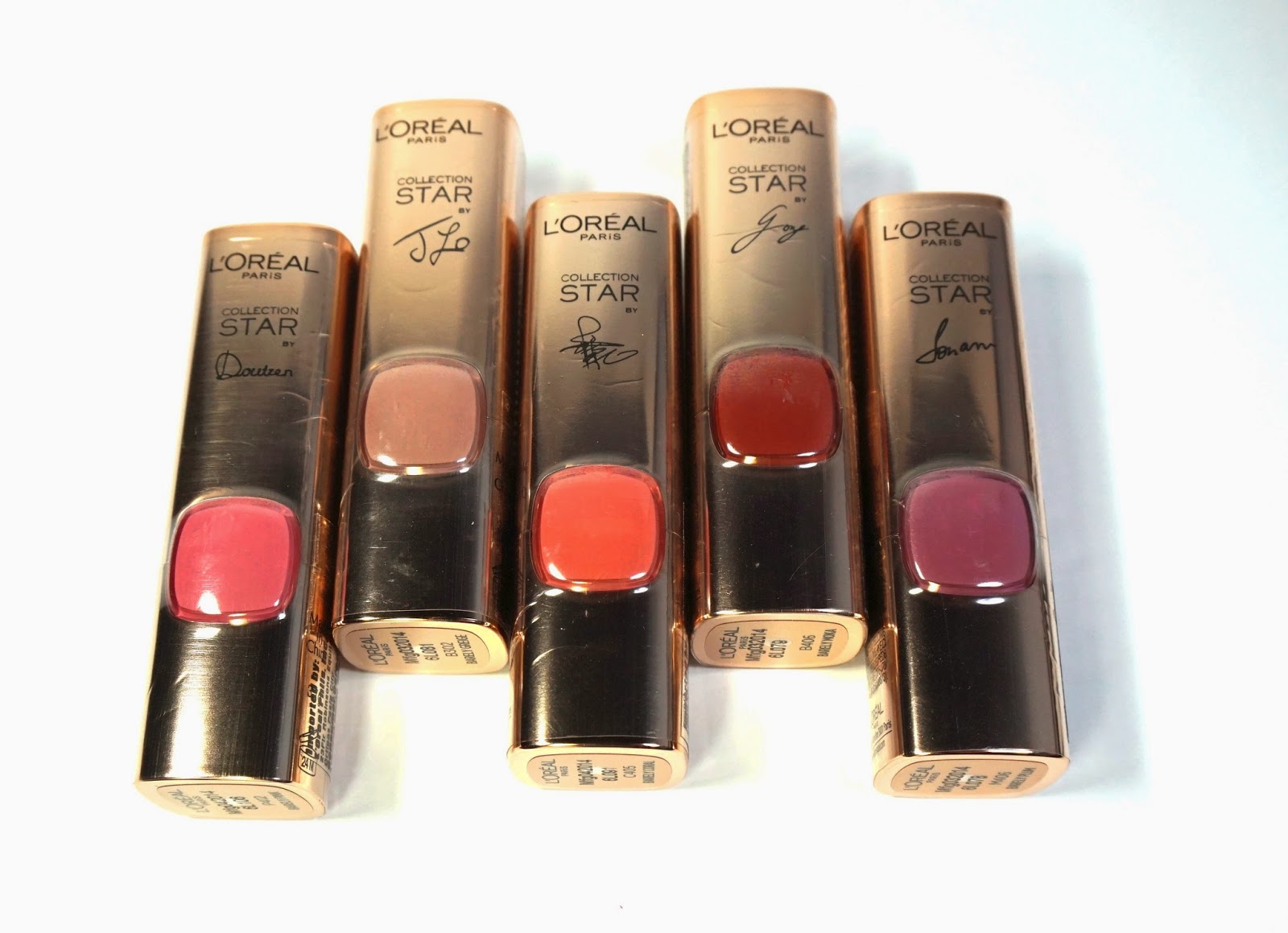 loreal star collection lipstick