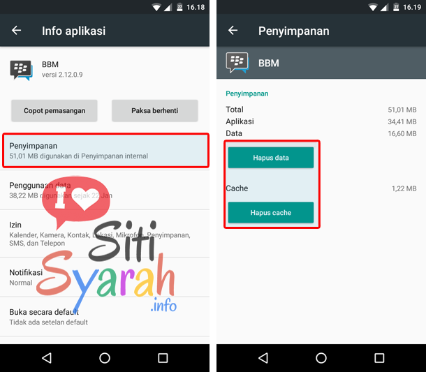 bbm tidak ada recent update