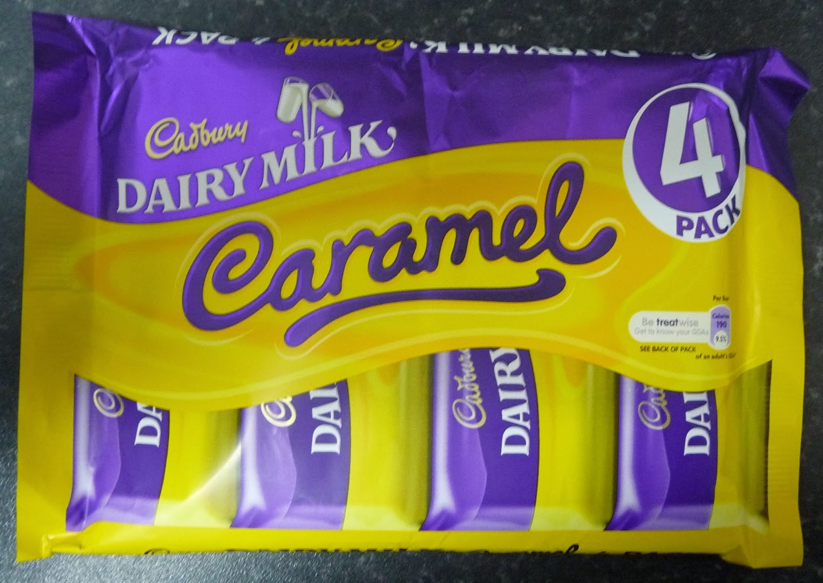 Something to look forward to Cadbury Dairy Milk Caramel