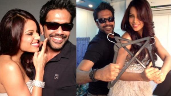 Bipasha Basu & Rocky S On The Sets Of An Ad Shoot