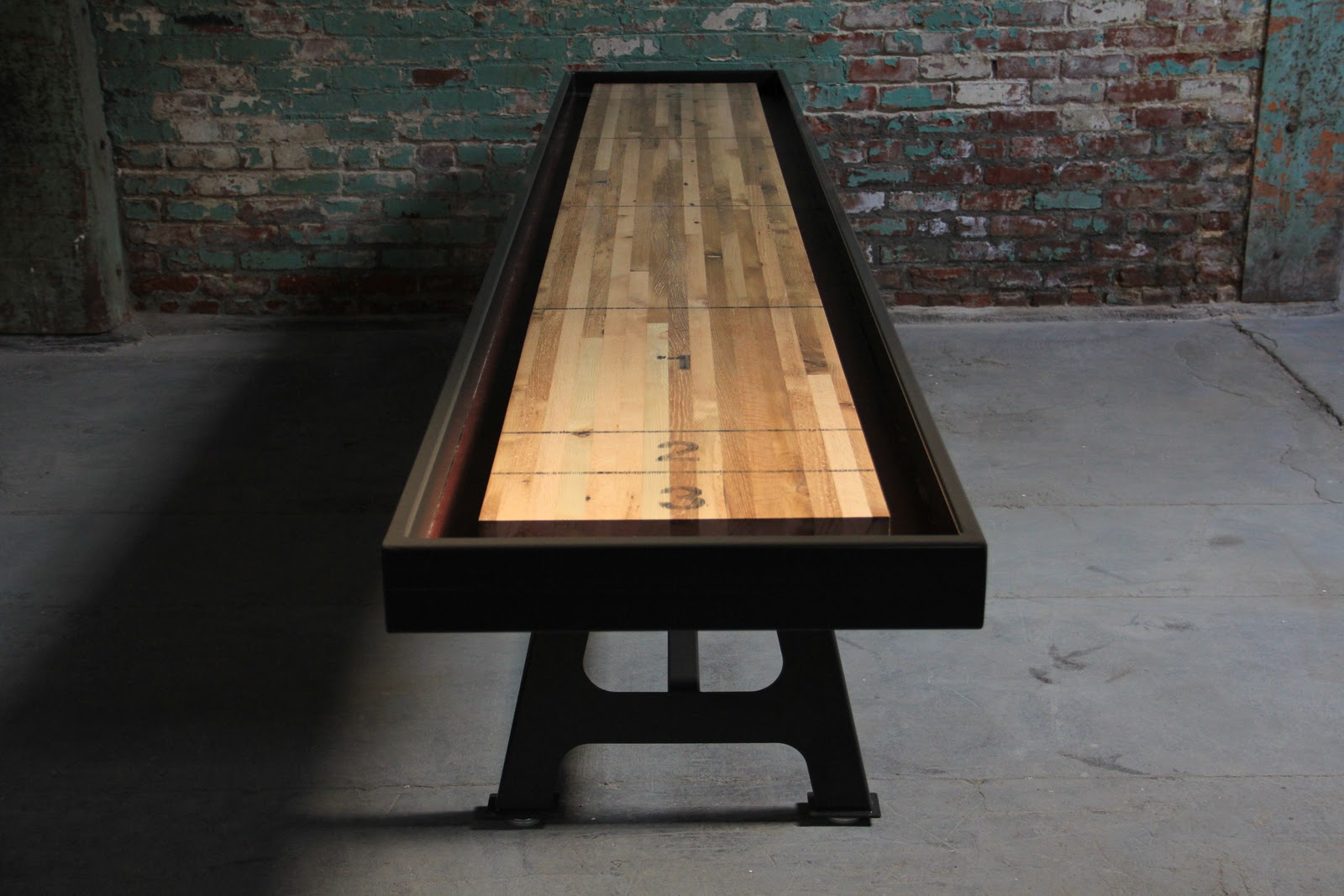 Choice Plans shuffleboard table Perking Plan