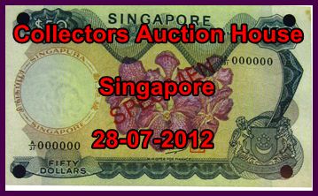 Collectors Auction House, Singapore.(28-July 2012)