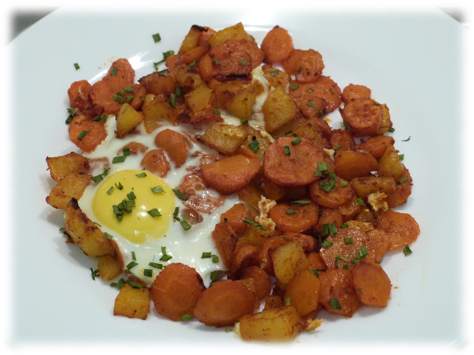 Cuisine Campus: Pommes de terre, carottes et oeuf au four