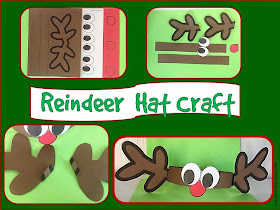 Sweet Tea Classroom: Printable Reindeer Hat