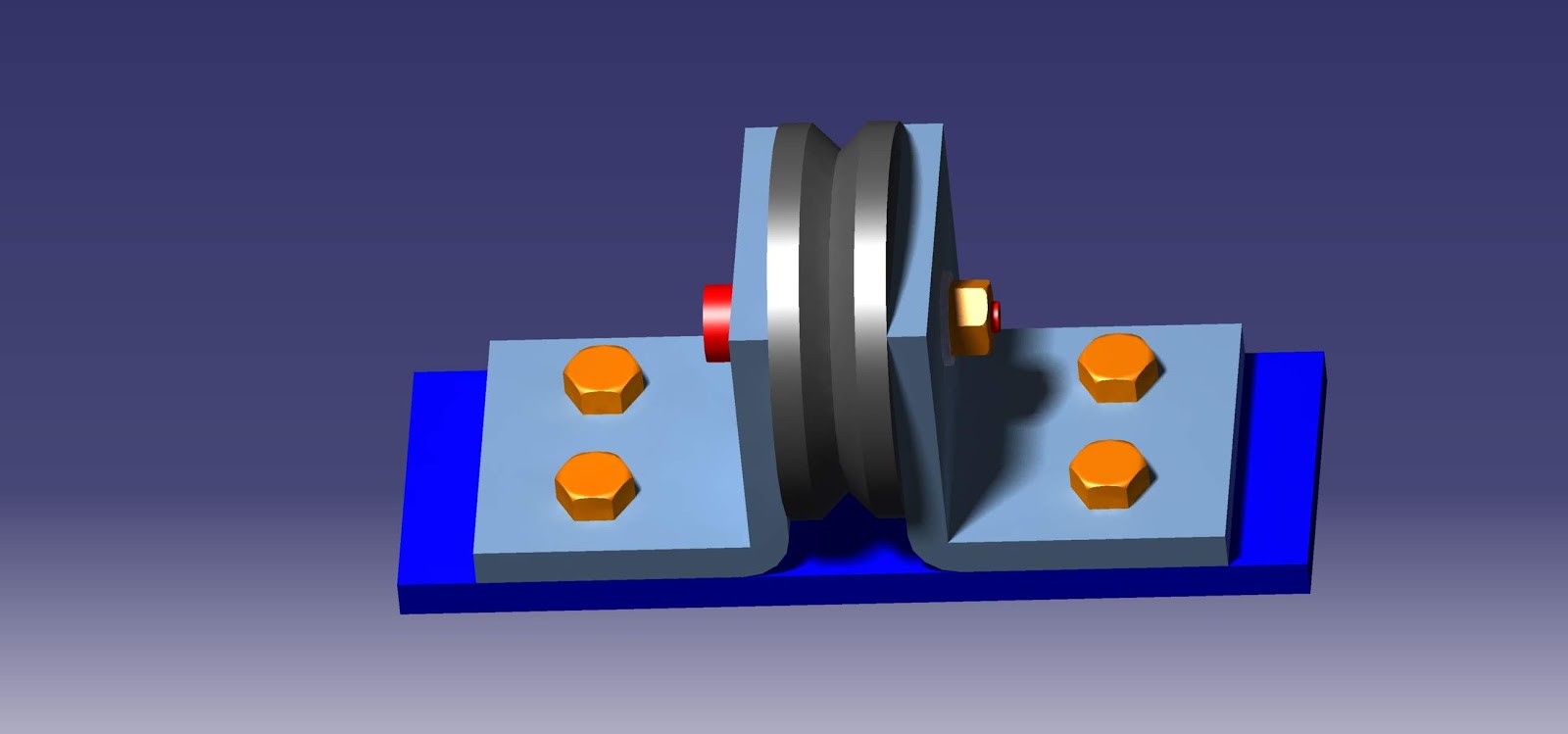 wheel support assembly