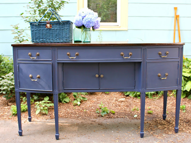Heir and Space: A Federal Sideboard in Navy
