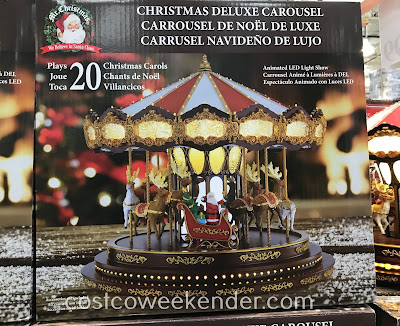 Costco 2002054 - Mr. Christmas Deluxe Carousel: perfect for the holidays