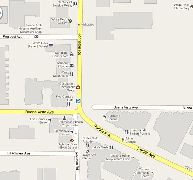 Five Corners Shopping District White Rock