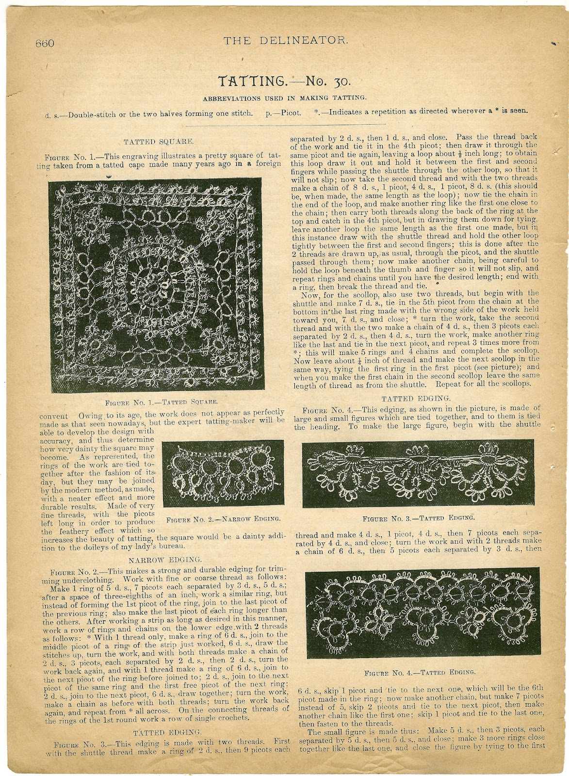 Antique Tatting Patterns