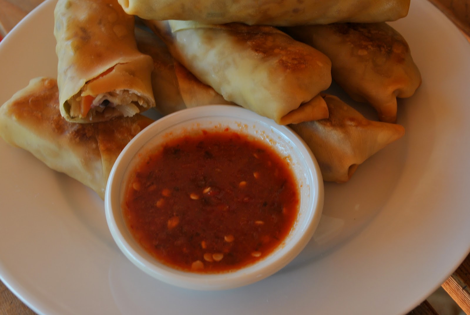 quick and easy baked egg rolls