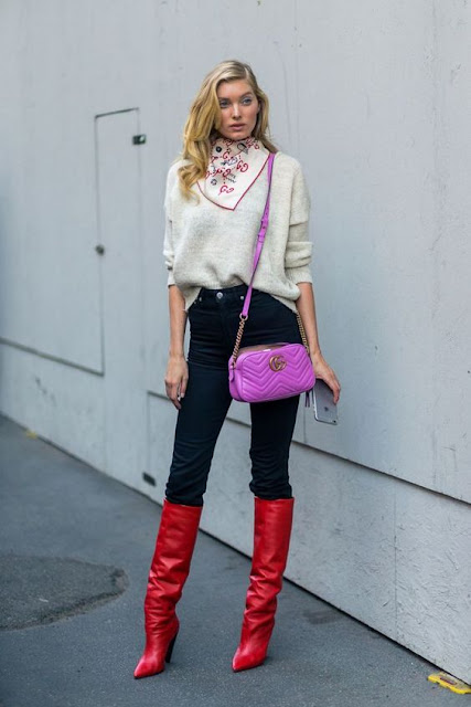 Red Boots Street Style