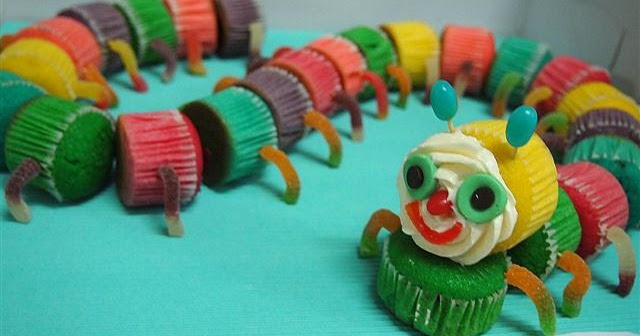 Resepi Caterpillar Cupcake  Resipi Citarasawan