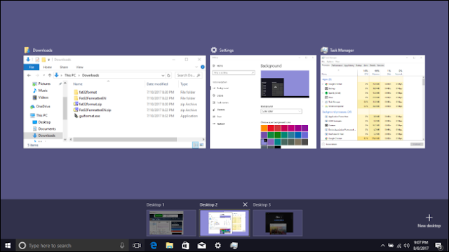 How to Use Virtual Desktops in Windows 10