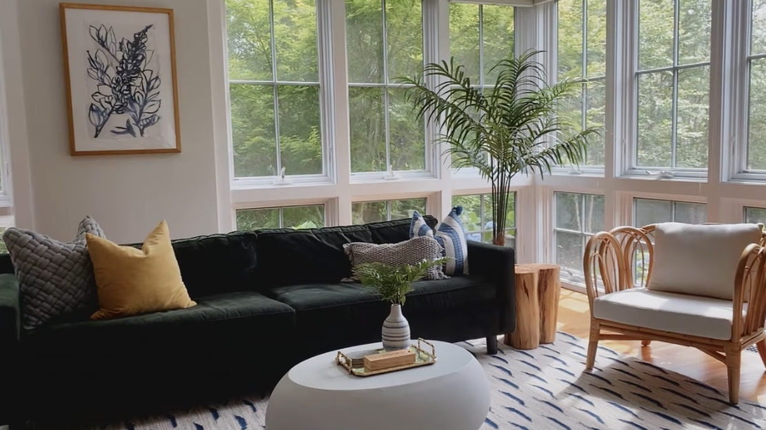 Newport, RI Designer's Beach House Makeover vs. 17 Interior Design Photos