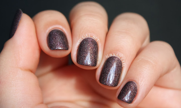 A-England Sleeping Palace Nail Polish Manicure on Short Nails