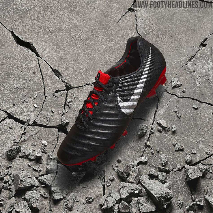 nike tiempo legend red and black