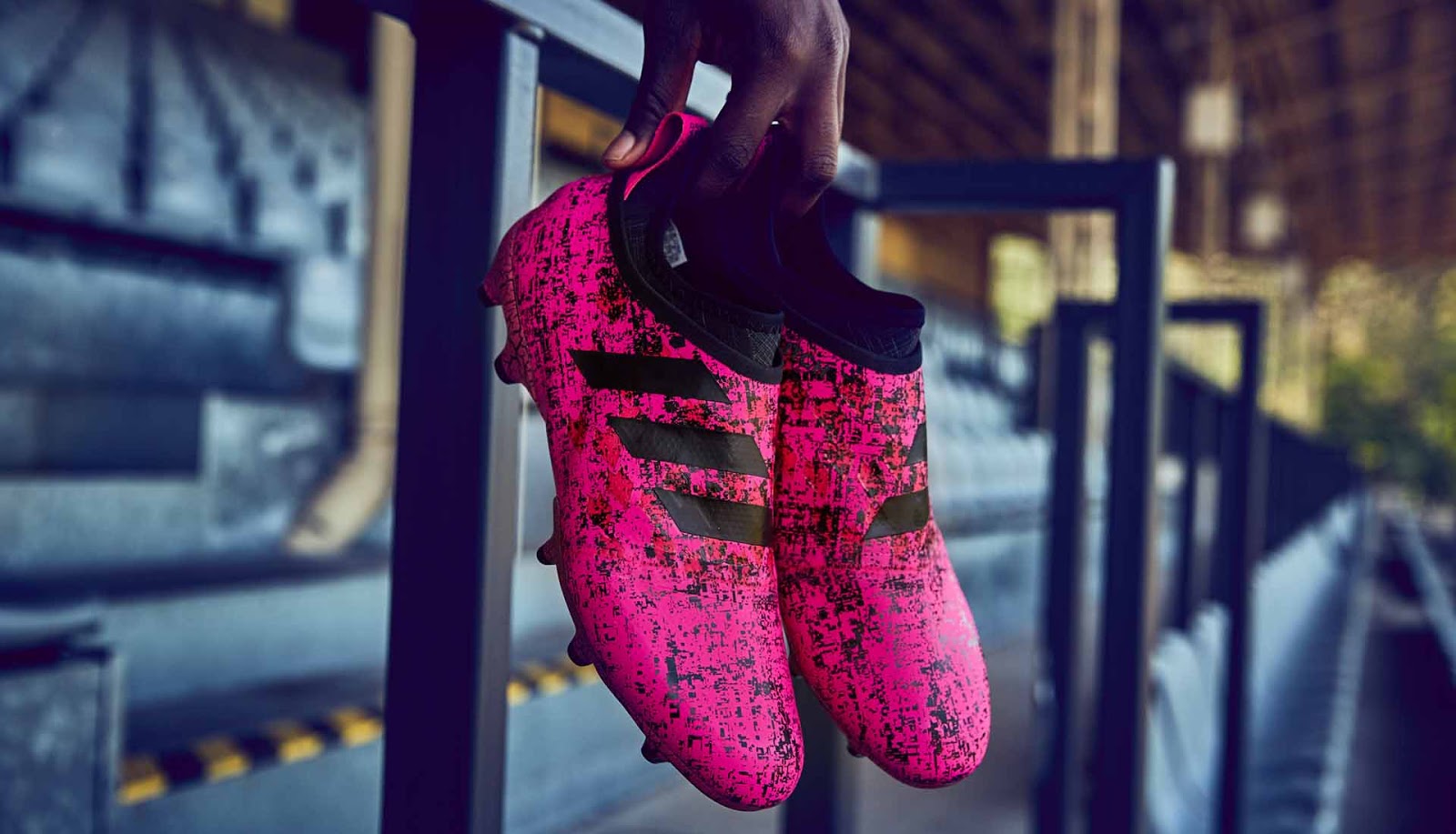 Bold Electric Pink Adidas Glitch Hacked Skin Boots Revealed Footy