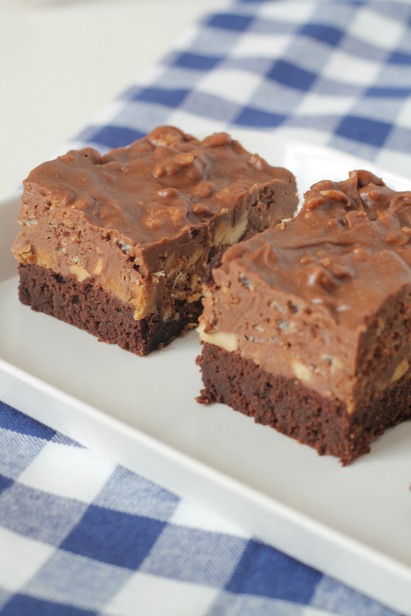 Chocolate Peanut Butter Brownie Madness