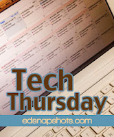 Tech Thursday logo | Everyday Snapshots